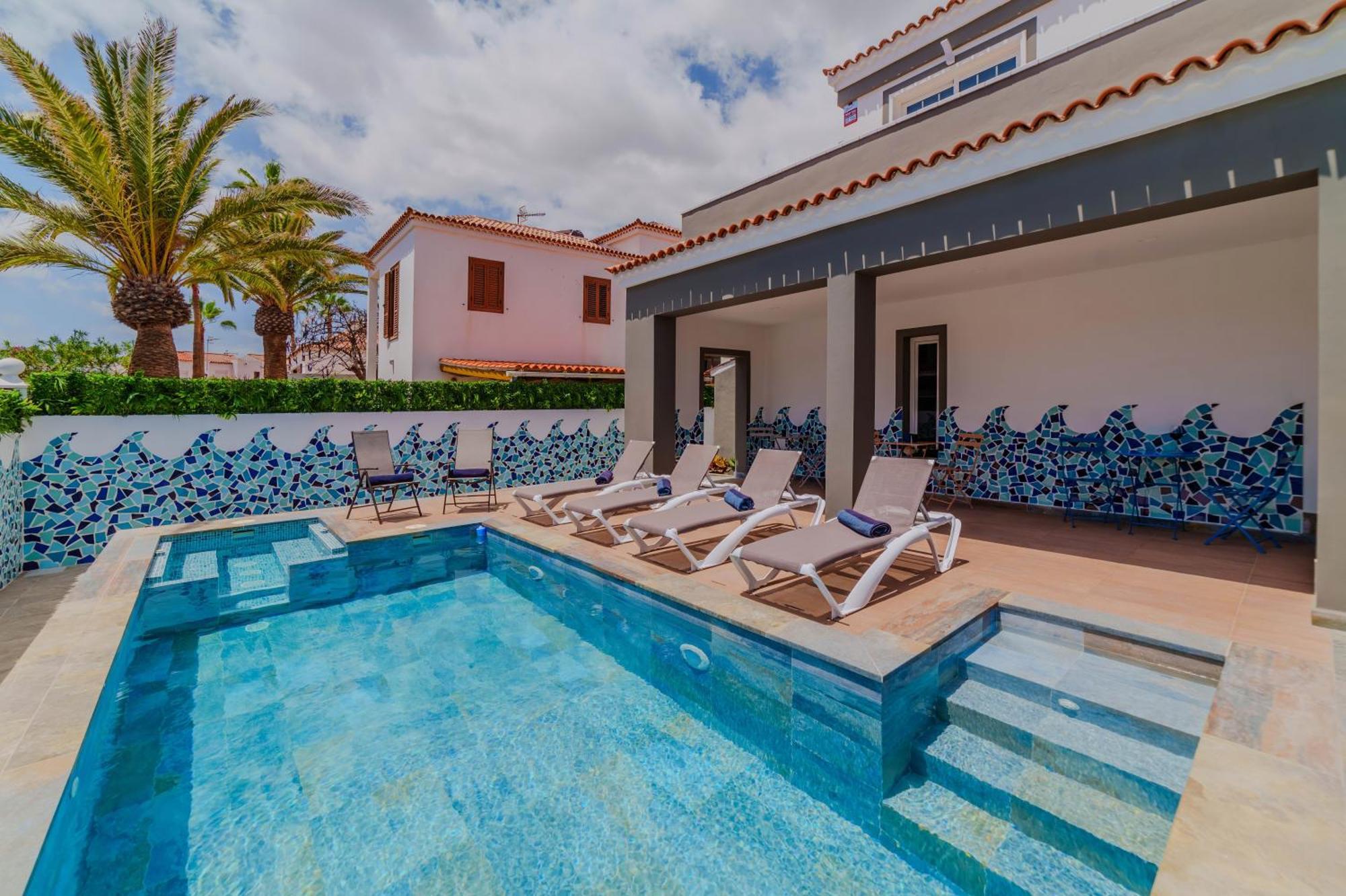Villa De Marcos Alojamiento De Lujo Con Piscina Privada Arona  Exteriör bild