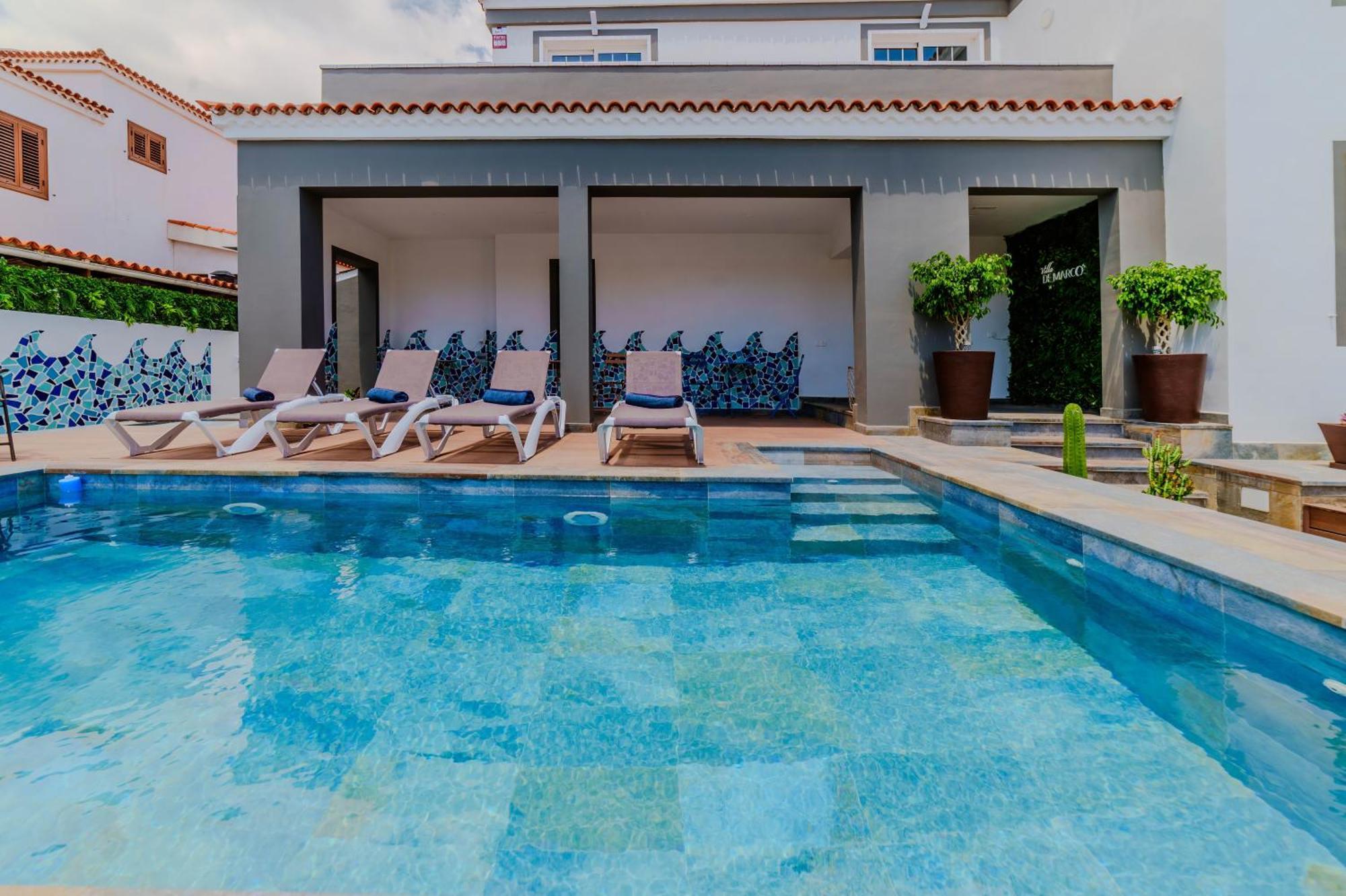Villa De Marcos Alojamiento De Lujo Con Piscina Privada Arona  Exteriör bild