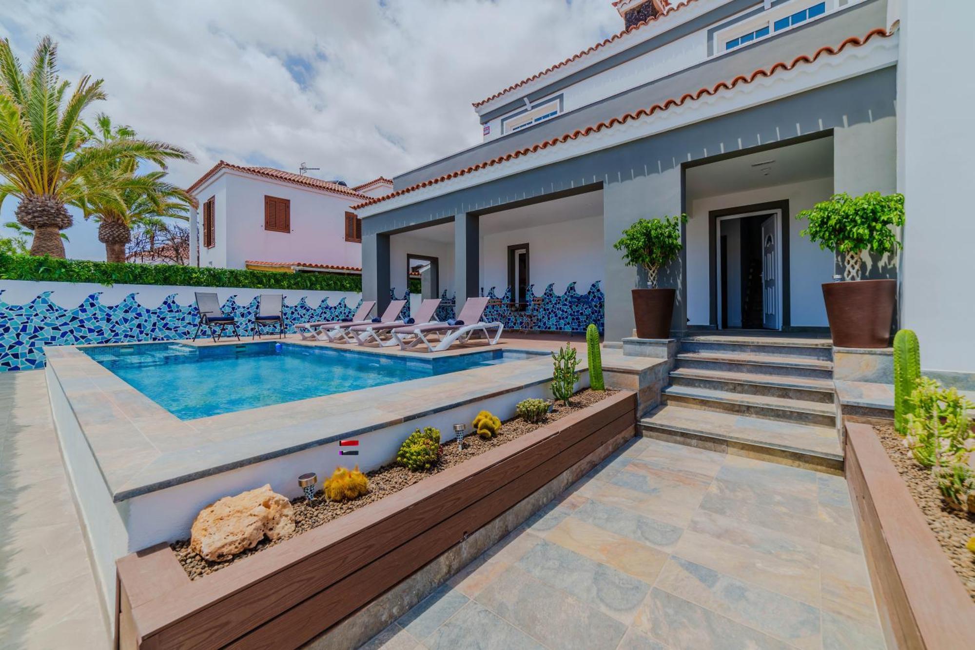Villa De Marcos Alojamiento De Lujo Con Piscina Privada Arona  Exteriör bild