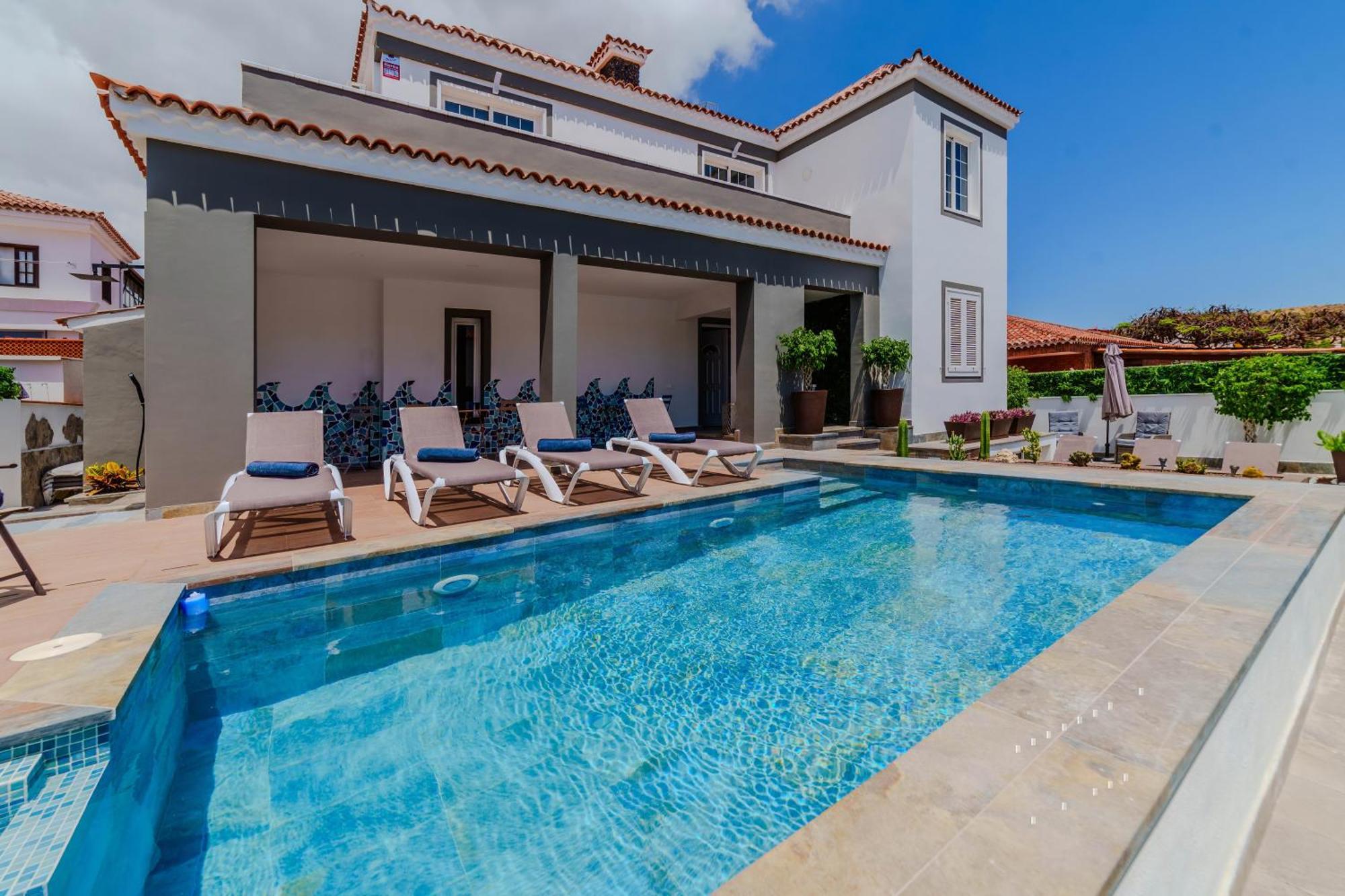 Villa De Marcos Alojamiento De Lujo Con Piscina Privada Arona  Exteriör bild